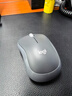 罗技（Logitech）M185鼠标 无线鼠标 办公鼠标 对称鼠标 黑色灰边 带无线2.4G接收器 实拍图
