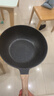 九阳（Joyoung）炒锅含钛不粘锅麦饭石色家用炒菜锅牛排煎锅少油烟炉灶通用30cm 实拍图