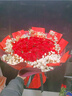 幽客玉品情人节鲜花速递红玫瑰花束表白送女友老婆生日礼物全国同城配送 33朵红玫瑰花束—女王款 实拍图