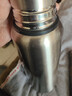 恩尔美（nRMEi）保温保冷杯大容量男士男款316不锈钢茶水分离便携焖泡茶水壶杯子 钢本色600ml【茶水分离升级款】 实拍图