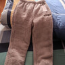 海之宁睡裤女士秋冬季珊瑚绒加厚保暖裤法兰绒可外穿暖暖裤宽松家居裤 实拍图