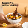 京东京造 碗 大容量汤碗水煮碗陶瓷碗家用大号面碗沙拉碗 8英寸山田碗*2 实拍图