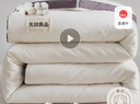 无印良品A类100%新疆纯棉花被子 双人冬季加厚被芯空调被 11斤 220*240cm 实拍图