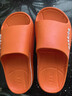 回力厚底防滑男女士凉拖室内外穿软底洗澡浴室拖鞋HL0212橙色36-37 实拍图
