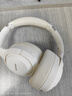 联想（Lenovo）EB325头戴式蓝牙耳机 真无线电竞游戏HIFI重低音音乐运动降噪耳机 适用于苹果安卓手机 月岩白 实拍图