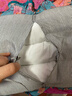 富安娜儿童枕头芯儿童枕芯可水洗枕头 水洗羽丝绒枕儿童款50*30cm 白色 实拍图