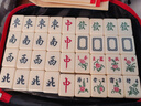 尚客诚品麻将牌 40mm象牙色麻将牌家用麻将一等品一体成型（含桌布软包） 实拍图
