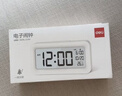 得力（deli）儿童节多功能电子闹钟儿童卧室智能床头钟开学学生专用起床神器白LE102开学必备新年礼物 实拍图