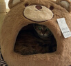 华元宠具（hoopet）猫窝保暖封闭式安全感小猫躲避屋宠物冬天猫窝冬季猫屋猫咪窝大号 实拍图