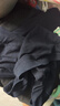 海澜之家保暖内衣男士秋衣秋裤男100%纯棉抗菌防螨秋冬季内衣圆领保暖套装 350克摇粒绒加绒加厚套装-黑色 2XL /180(体重150-170斤) 实拍图