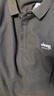 JEEP SPIRIT吉普长袖T恤男秋冬季男装翻领打底衫韩版上衣服 黑色 3XL 实拍图
