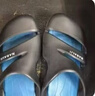 迪卡侬游泳男士运动包脚拖鞋男洞洞鞋黑色蓝底42~43码2934063 实拍图