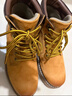 骆驼（CAMEL）王俊凯同款冬加绒户外工装马丁大黄靴男 G122W7757TR 金黄 42 实拍图