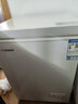 香雪海 小冰柜家用 冷冻保鲜迷你冷藏商用卧式冷柜 家用小型节能省电储母乳冰柜两用单温 【一级能效 省电节能】 82L 实拍图