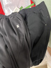 左西童装男童裤子2026新款儿童运动裤春装中大童弯刀裤潮 黑色 150 实拍图