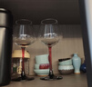 青苹果水晶玻璃红领结红酒杯460ML两只 优雅勃艮第葡萄酒高脚杯 实拍图