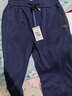 真维斯（Jeanswest）运动卫裤男款2026春秋新款男士宽松束脚哈伦裤休闲裤子男秋款 668藏青常规 3XL 实拍图