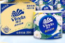 维达（Vinda）有芯卷纸 蓝色经典4层200克*27卷 山茶花香 卫生纸卷筒纸纸巾整箱 实拍图