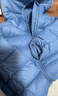 迷你巴拉【防水透湿】男女童保暖连帽三防保暖儿童羽绒外套2025年秋冬新款 冰蓝80935 【白鸭绒-1000+洁净度】 130 【充绒量52.6g】 实拍图