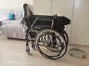 鱼跃(yuwell)手动轮椅车H053C铝合金折背折叠轻便老年残疾人代步 实拍图