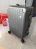 京东京造无界铝框20英寸大容量行李箱男女 登机皮箱明日达旅行 石墨灰 实拍图