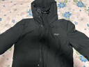 海澜之家（HLA）羽绒服男士短款山不在高25秋冬新连帽石墨烯鸭绒加厚保暖外套男 黑色45 【升级加厚连帽款】 3XL 190/104A 推荐177~190斤 实拍图
