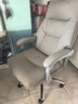 顾全老板椅家用加热按摩 舒适办公椅午休 电脑椅久坐C570H咖纤 实拍图