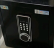 虎牌保险柜家用小型床头保险箱办公财务专用 密码指纹WIFI远程全钢防盗可入墙固定入衣柜保管箱 45cm高 黑色（三层）【超值推荐】 密码款(密码+钥匙) 实拍图