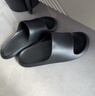 朴西香蕉船情侣凉拖鞋女浴室不易滑室内居家四季拖鞋男 黑色 42-43 实拍图