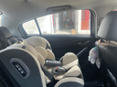 Heekin德国 儿童安全座椅汽车用0-4-12岁婴儿宝宝360度旋转ISOFIX硬接口 尊享灰(遮阳棚+上拉带+侧保护) 实拍图