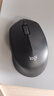 罗技（Logitech）M330 静音鼠标 无线鼠标 办公鼠标 右手鼠标 带无线微型接收器 黑色 实拍图