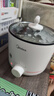 美的（Midea）电煮锅 宿舍小电锅 电蒸锅 学生寝室一体泡面小火锅电煮锅 多功能锅 电热锅 XZE1613 配蒸笼 1.7L 实拍图