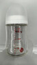 贝亲（Pigeon）玻璃奶瓶宽口径防胀气160ml S号奶嘴 1月+ AA186  实拍图