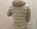 鸭鸭佟丽娅同款轻薄羽绒羽绒服女新款短款修身城市轻户外秋冬外套KXM 米白色 L 实拍图