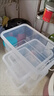 挺力（TINGLI）保鲜盒家用食品级密封透明带盖长方形微波炉专用饭盒 2500ML 加厚6个装 实拍图