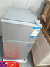 日普（RIPU）小冰箱迷你小型双门家用一级能效宿舍出租房办公室节能省电冷藏冷冻电冰箱 【一级能效】58升银色【3天不到1度电】 实拍图