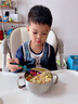 光多拉儿童碗316不锈钢碗3-6-12岁婴儿宝宝辅食碗双耳吃饭碗勺餐具套装 实拍图