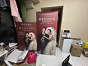 结婚迎宾海报婚礼婚纱照片易拉宝展示架订婚迎宾牌定制设计打印 80x180加强x展架+海报 晒单实拍图