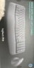 罗技（Logitech）Wave Combo 无线人体工学键鼠套装 垂直鼠标 无线蓝牙鼠标 办公键盘 无线键盘 蓝牙键盘 黑色 实拍图