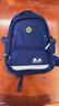 史努比（SNOOPY）小学生书包男孩学院风护脊减负1-4-6高年级儿童初中生双肩背包 蓝 实拍图