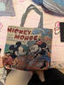 【物超所值】时尚休闲帆布包女单肩包上班托特包帆布袋卡通包包 米老鼠 大包 实拍图