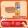 可口可乐（Coca-Cola）芬达Fanta 橙味汽水摩登罐碳酸饮料330ml*24罐 包装随机发 实拍图