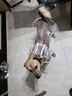 Lanswood 狗狗雨衣中大型犬宠物雨衣泰迪柴犬小型犬柯基金毛雨披防水透明 白边透明雨衣 3XL(建议26-35斤背长45cm） 实拍图