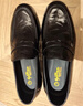 金利来（Goldlion）【新年送礼】男鞋商务婚鞋皮鞋舒适乐福鞋G582330093AAA黑色40 实拍图