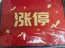 灵蛇(LINGSHE)鼠标垫320*240*3mm中号加厚游戏办公电脑桌垫 趣味文字 可水洗  涨停 实拍图