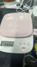 展艺充电款厨房电子秤复古橡粉称食物克重秤高精度烘培厨房雪花酥露营 实拍图