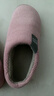 回力全包棉鞋男女士室内外穿冬季防滑棉拖鞋HLX0233粉色38-39码 实拍图