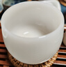 不拙单丽华老师茶杯陶瓷主人杯单杯羊脂玉白瓷功夫茶杯冰种冻玉禅定杯 实拍图
