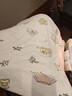爱宝适婴儿抱被秋冬新生儿襁褓巾宝宝豆豆绒抱毯防惊跳睡袋蘑兔花甸S852 实拍图