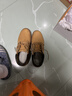 添柏岚（Timberland）男鞋马丁靴户外徒步登山防泼水皮革低帮大黄靴耐磨美式工装靴 建议拍小半码/231小麦色 41.5 实拍图